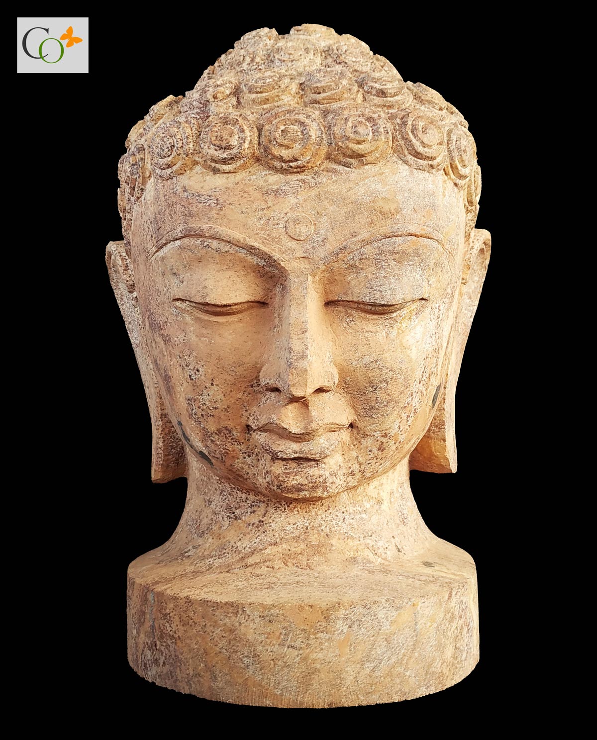 Stone Buddha Head Statues, Bust, Face idols CRAFTS ODISHA