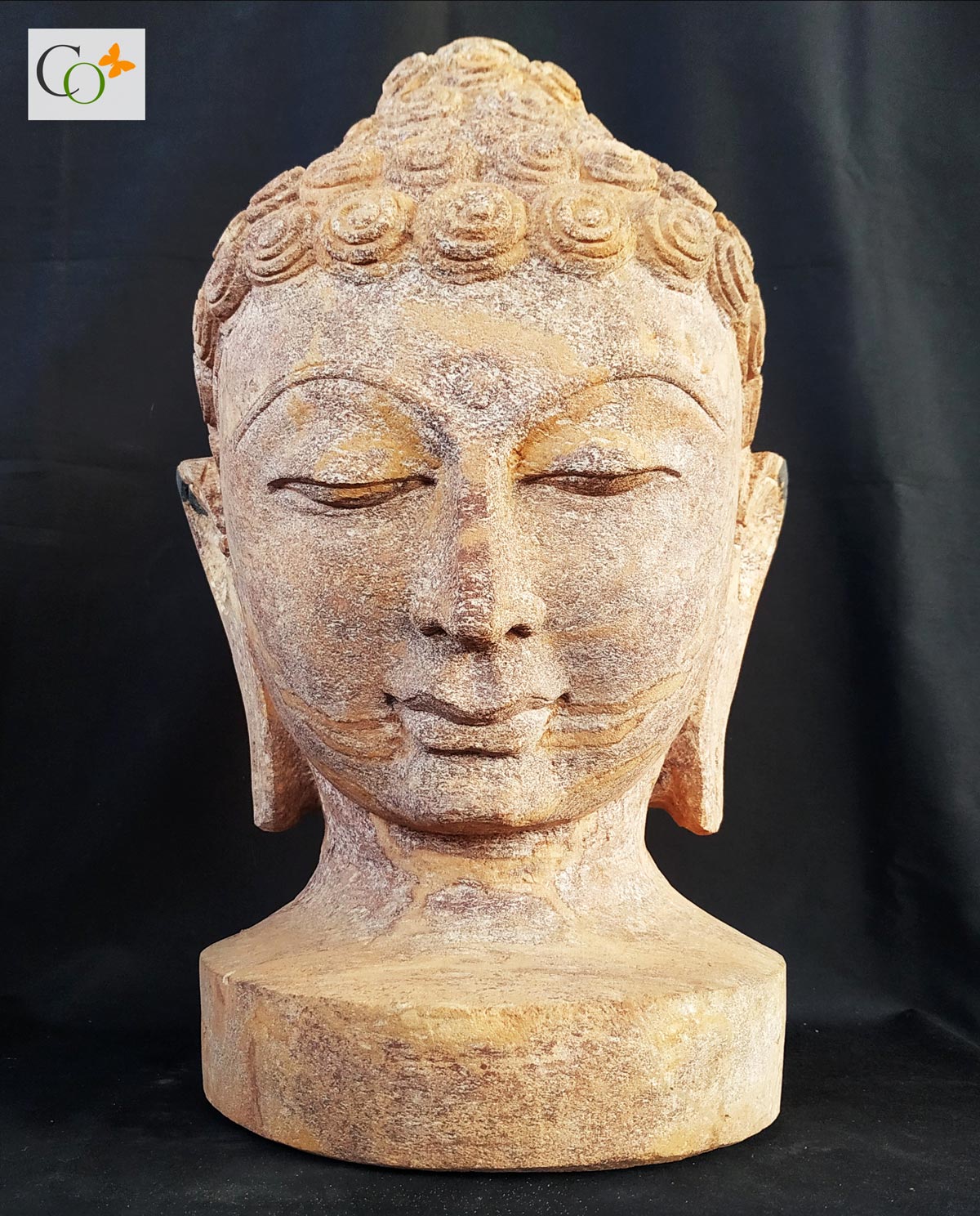 Stone Buddha Head Statues, Bust, Face idols CRAFTS ODISHA