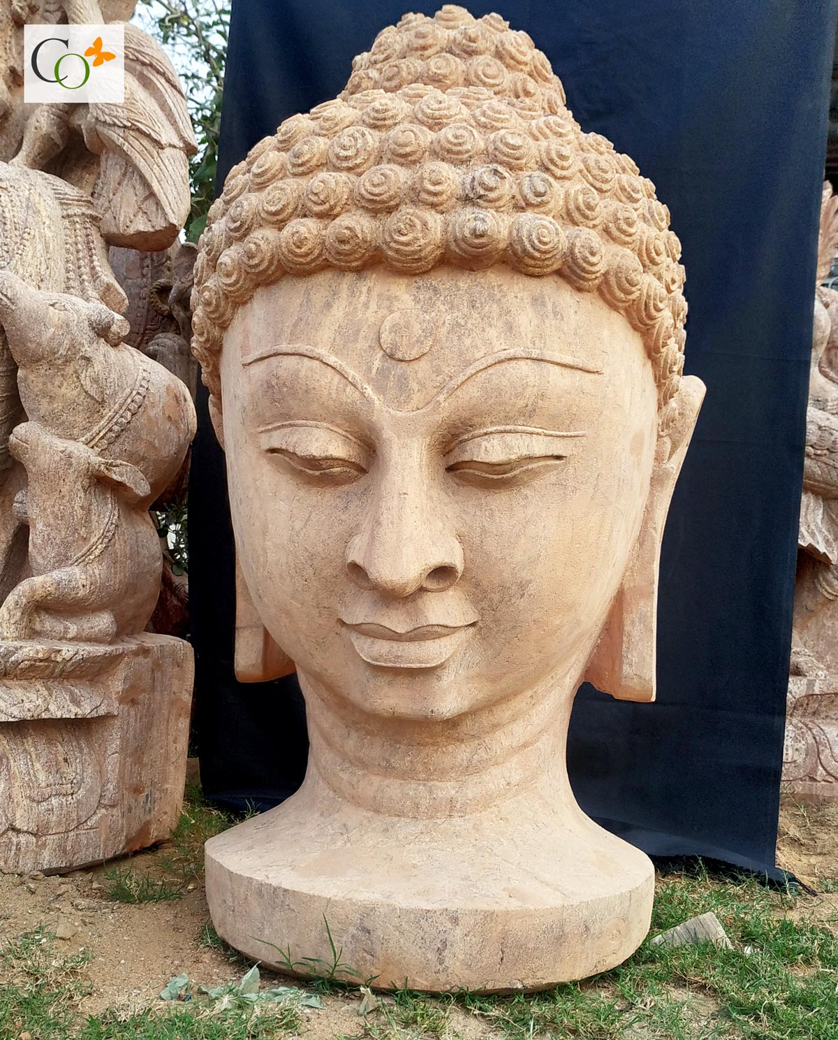 Garden Buddha Statue, Sculpture Home Garden CRAFTS ODISHA