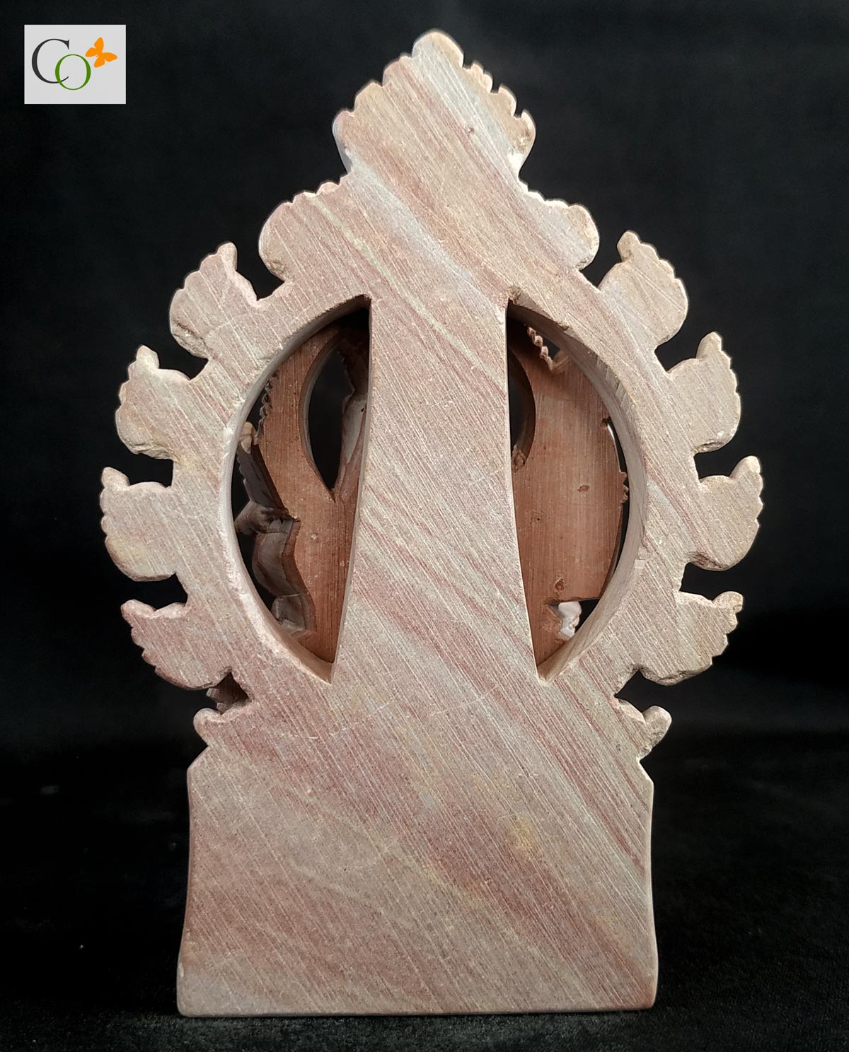 Buy Soapstone Chakra Style Maa Sarawati Statue 4 in CRAFTS ODISHA