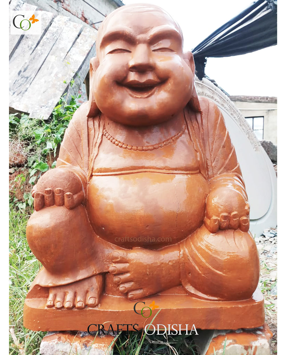 Garden Buddha Statue, Sculpture Home Garden CRAFTS ODISHA