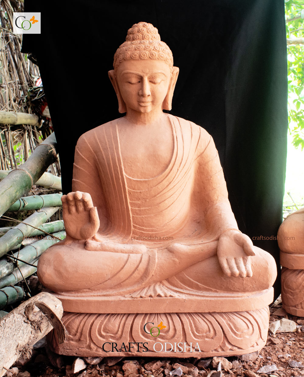 Garden Buddha Statue, Sculpture Home Garden CRAFTS ODISHA