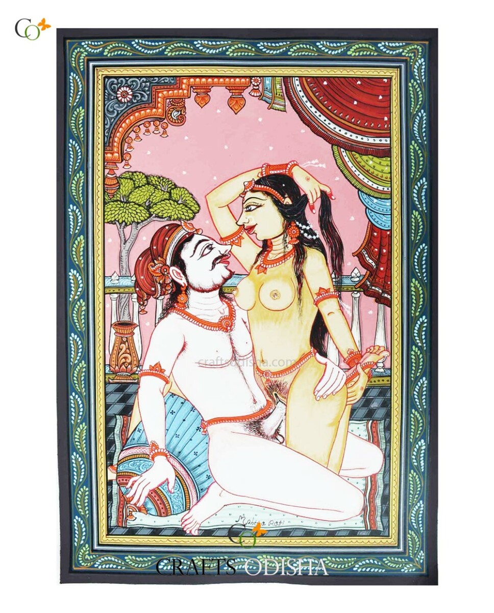 kamasutra Pattachitra Art Kamasutra Erotic Paintings for Bedroom Decor or Gifting -  CRAFTS ODISHA
