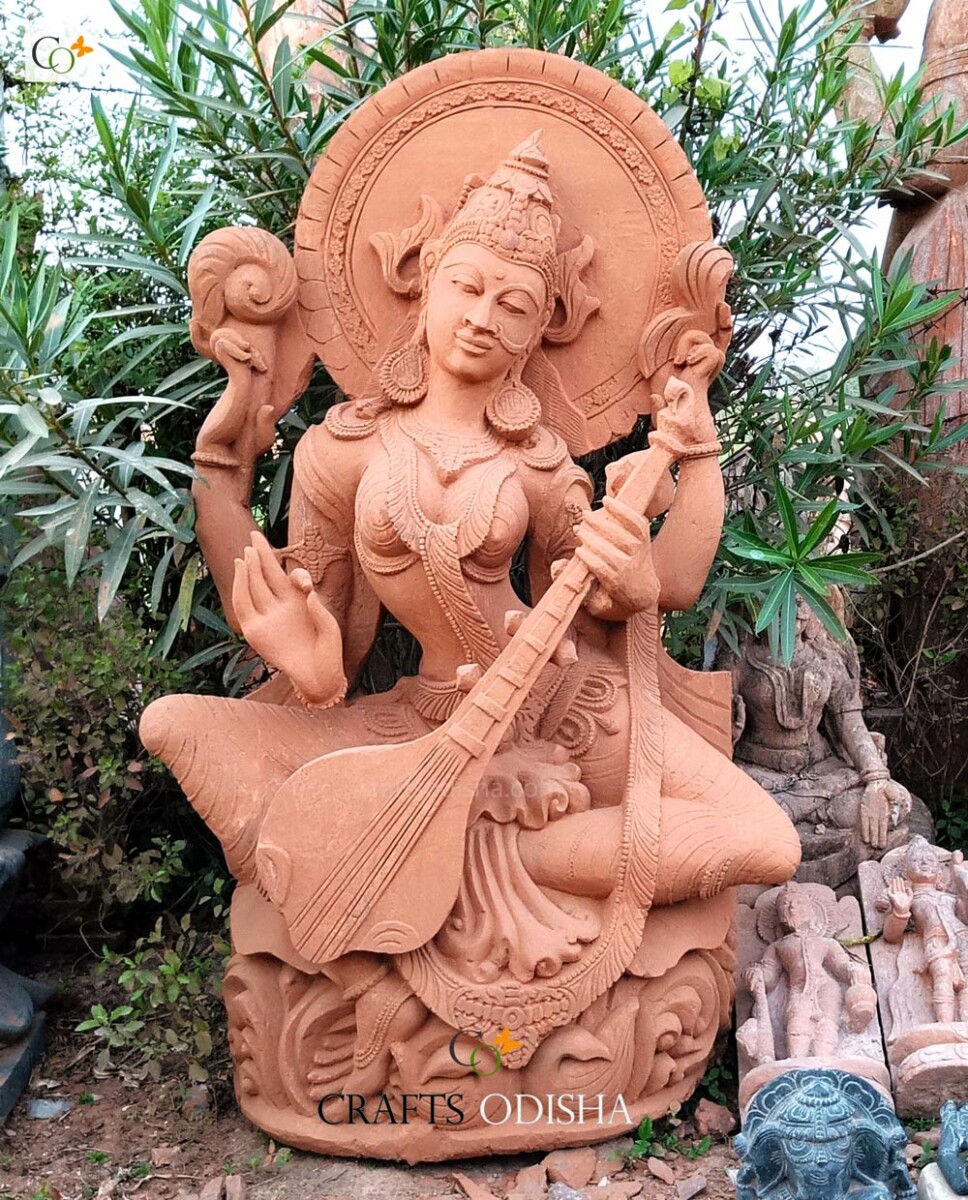 Buy Saraswati Statues, Idol, Murti Online CRAFTS ODISHA