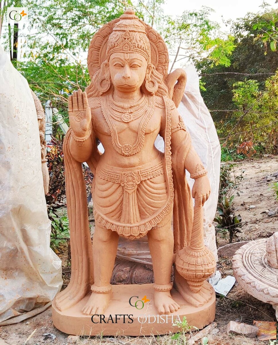 Hanuman Statue, Idol, Murti, Sculpture CRAFTS ODISHA